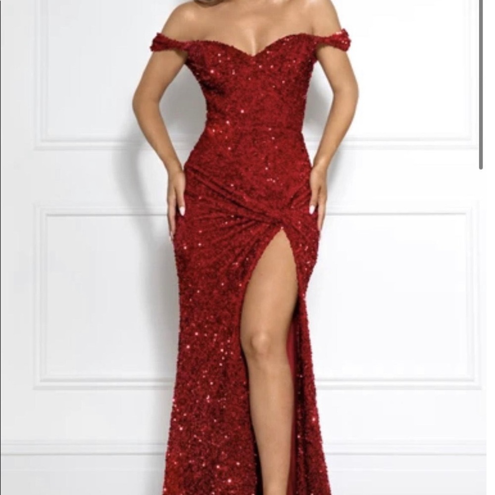 Visionary red dress : ABYSS by ABBY